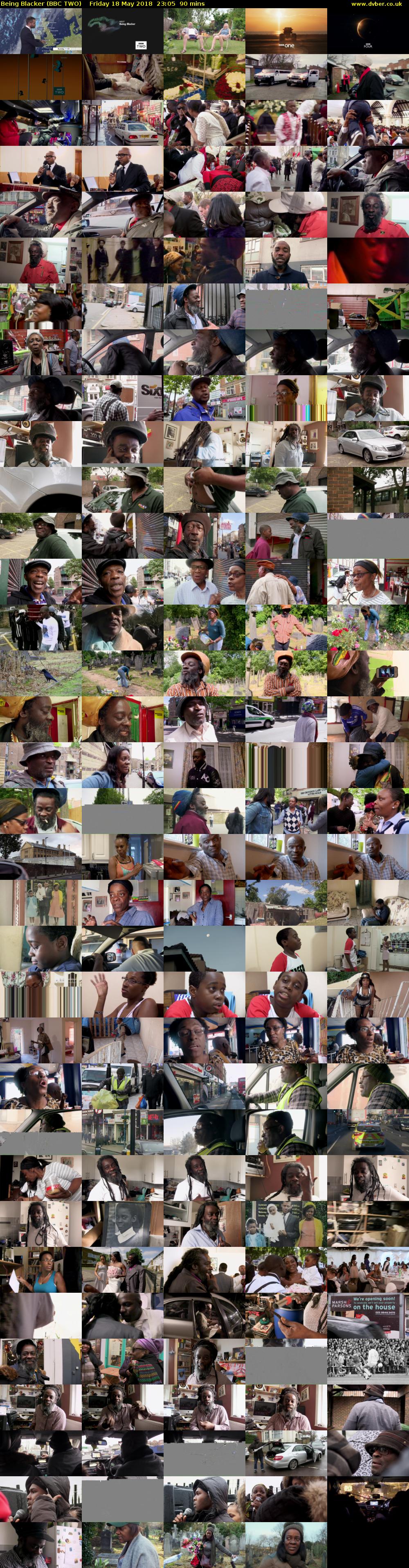 Being Blacker (BBC TWO) Friday 18 May 2018 23:05 - 00:35
