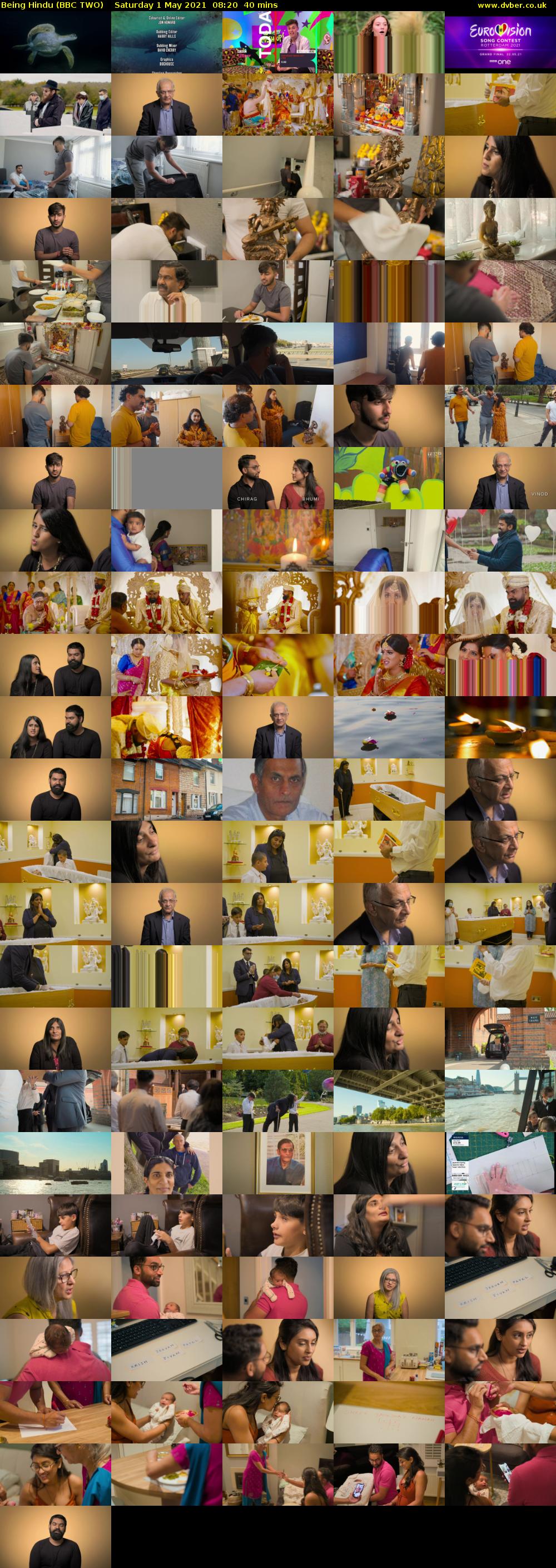 Being Hindu (BBC TWO) Saturday 1 May 2021 08:20 - 09:00
