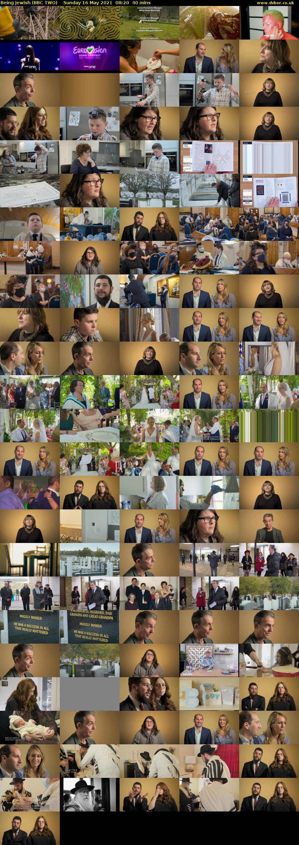 Being Jewish (BBC TWO) Sunday 16 May 2021 08:20 - 09:00