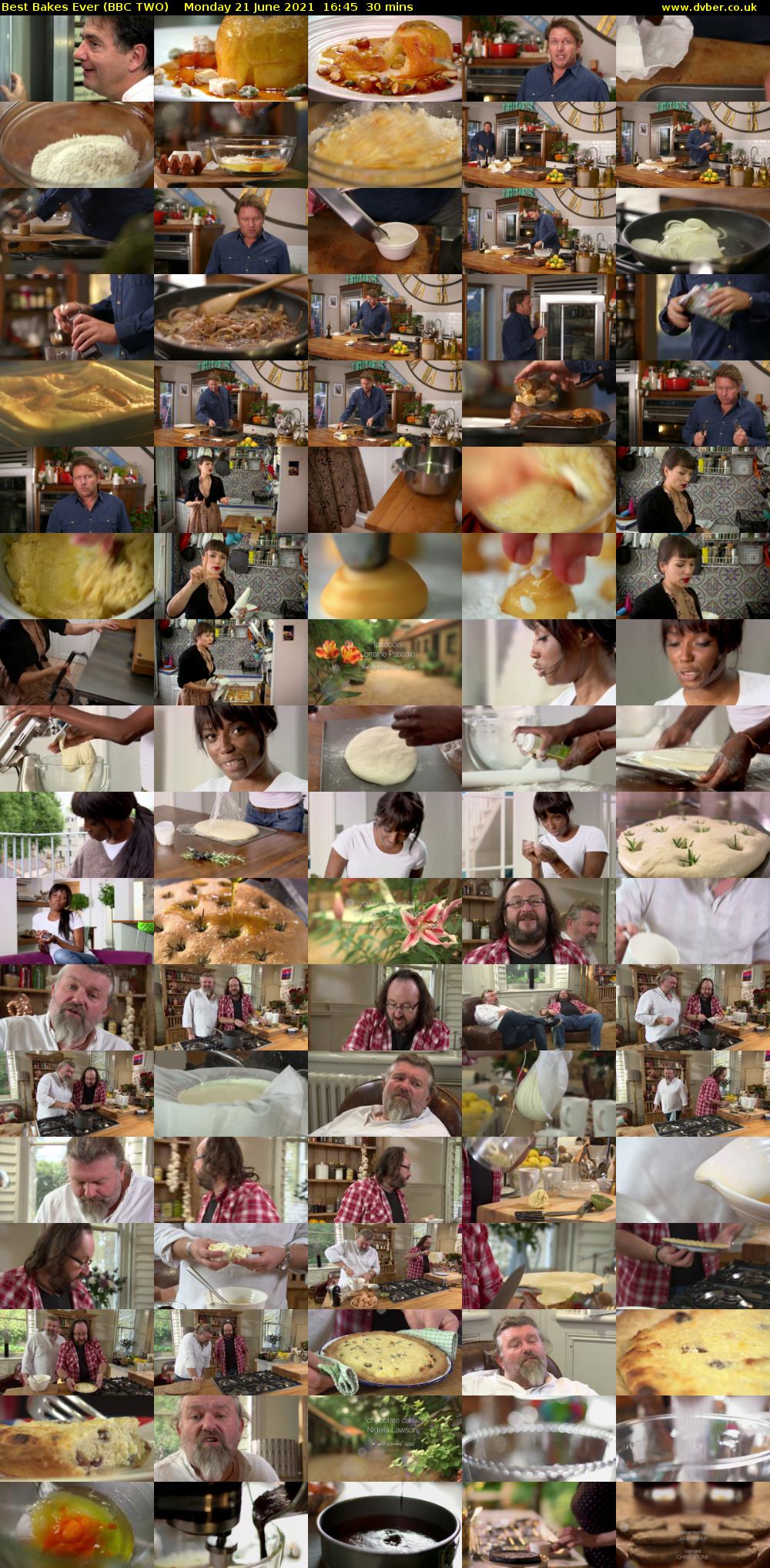 Best Bakes Ever (BBC TWO) Monday 21 June 2021 16:45 - 17:15