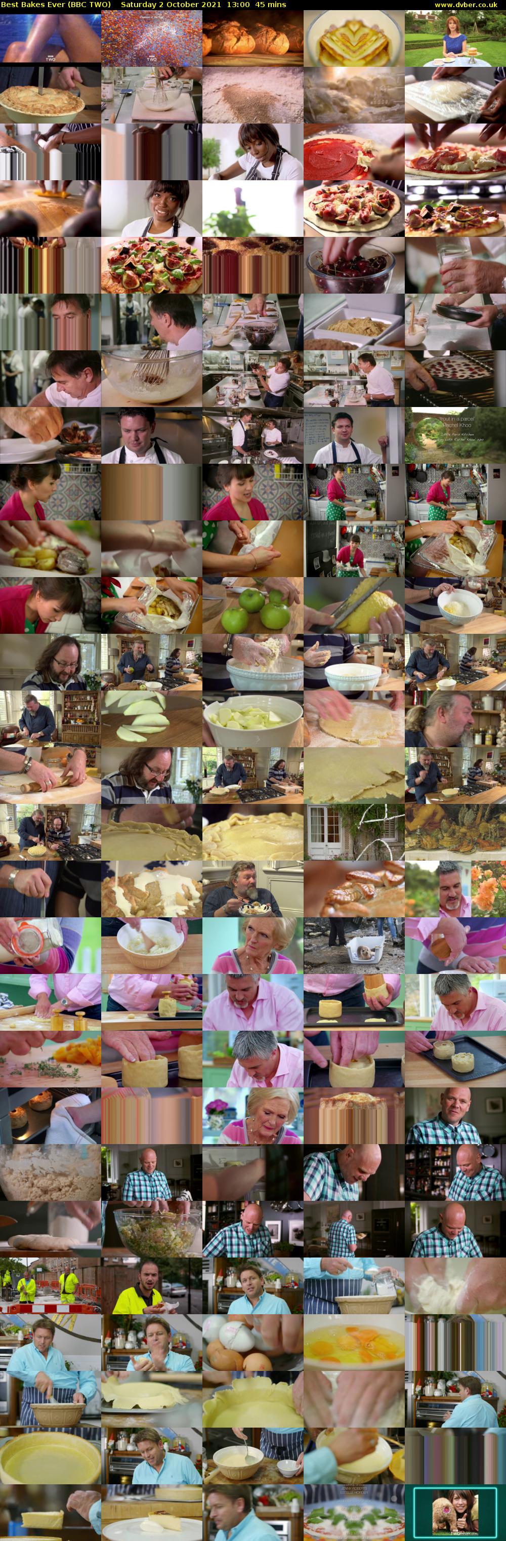 Best Bakes Ever (BBC TWO) Saturday 2 October 2021 13:00 - 13:45