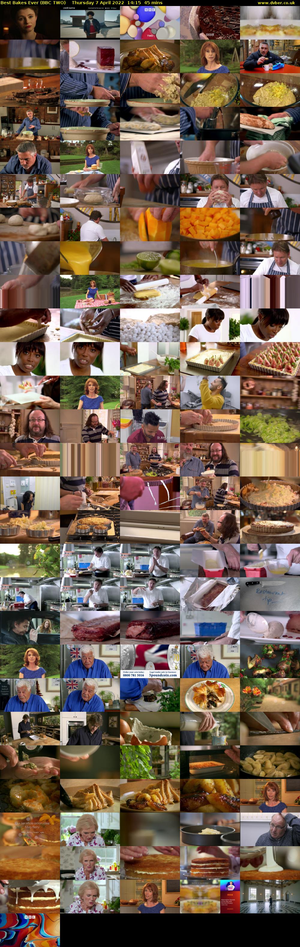 Best Bakes Ever (BBC TWO) Thursday 7 April 2022 14:15 - 15:00