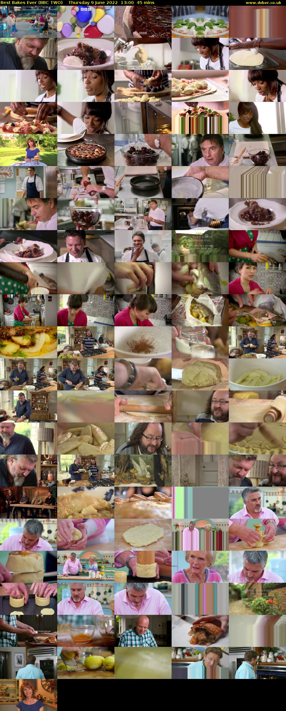 Best Bakes Ever (BBC TWO) Thursday 9 June 2022 13:00 - 13:45