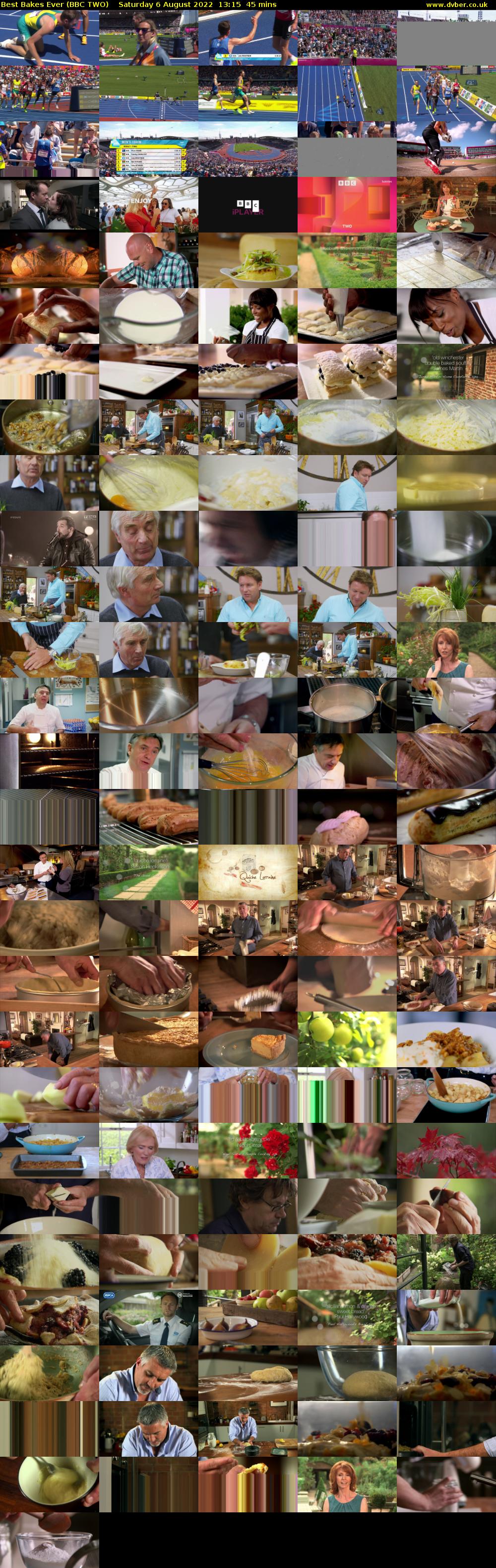 Best Bakes Ever (BBC TWO) Saturday 6 August 2022 13:15 - 14:00
