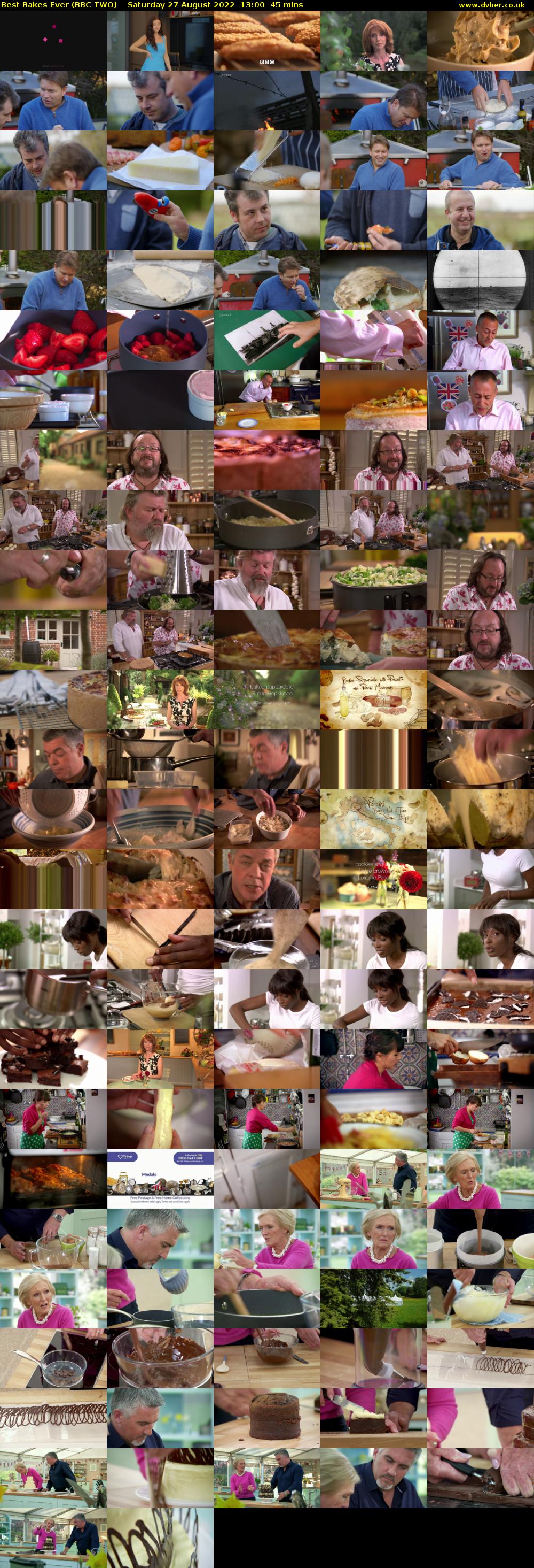 Best Bakes Ever (BBC TWO) Saturday 27 August 2022 13:00 - 13:45