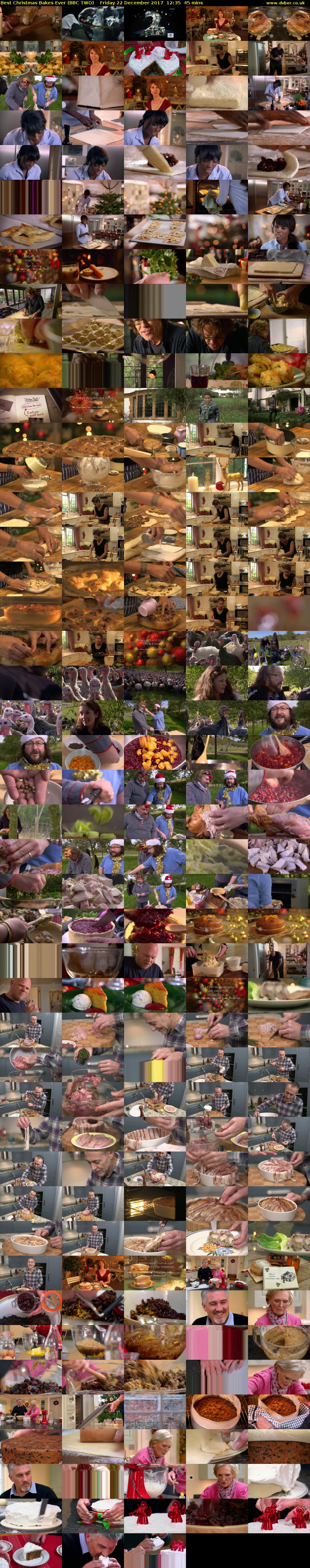 Best Christmas Bakes Ever (BBC TWO) Friday 22 December 2017 12:35 - 13:20