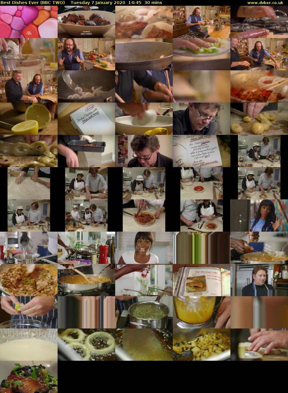 Best Dishes Ever (BBC TWO) Tuesday 7 January 2020 14:45 - 15:15