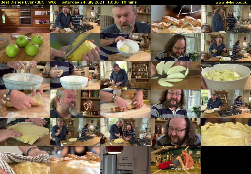 Best Dishes Ever (BBC TWO) Saturday 24 July 2021 13:30 - 13:40