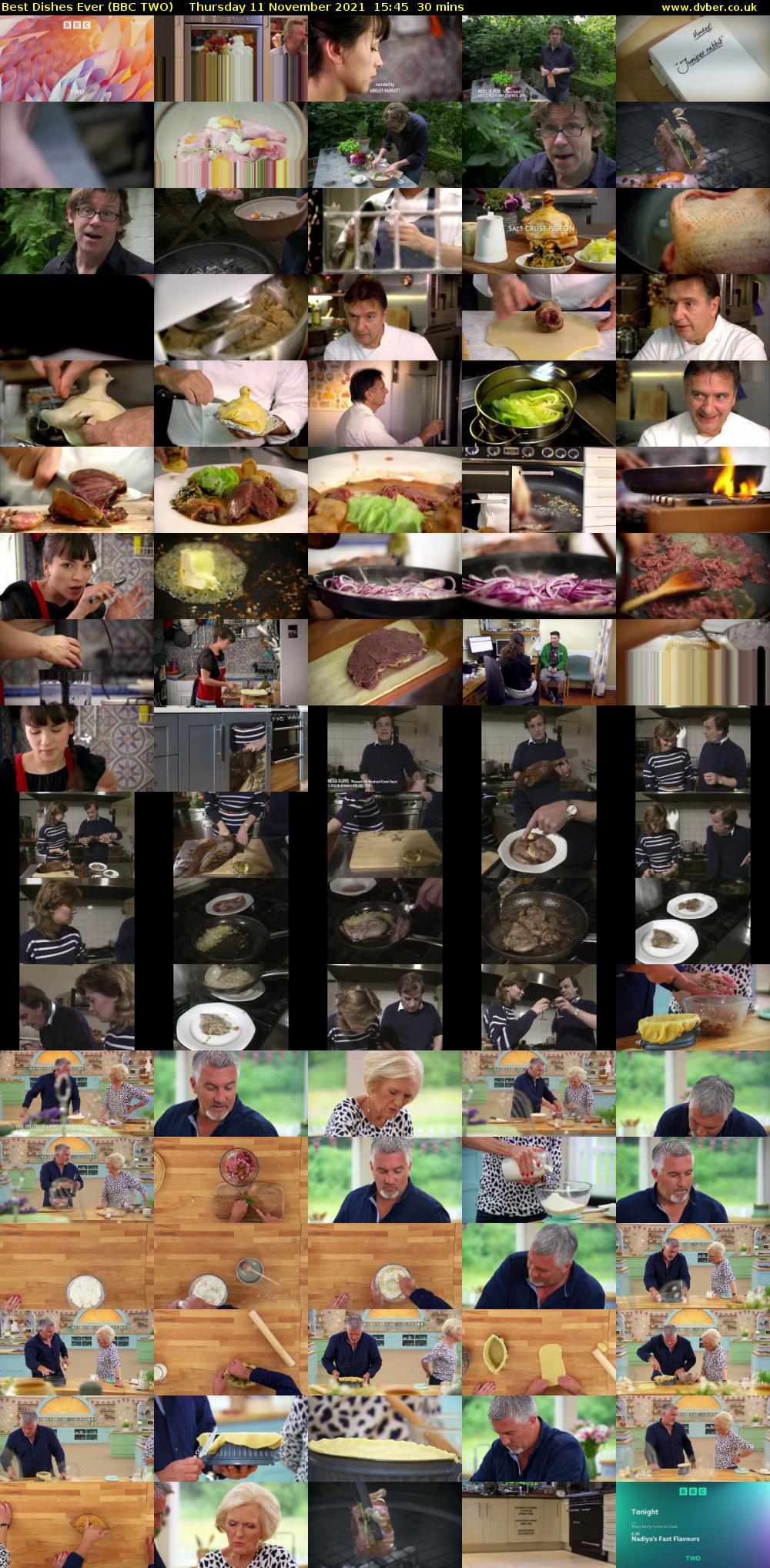 Best Dishes Ever (BBC TWO) Thursday 11 November 2021 15:45 - 16:15