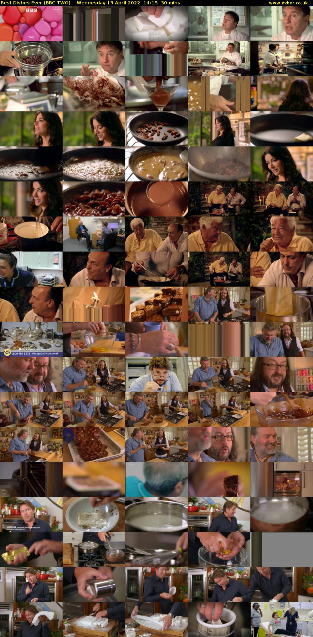 Best Dishes Ever (BBC TWO) Wednesday 13 April 2022 14:15 - 14:45