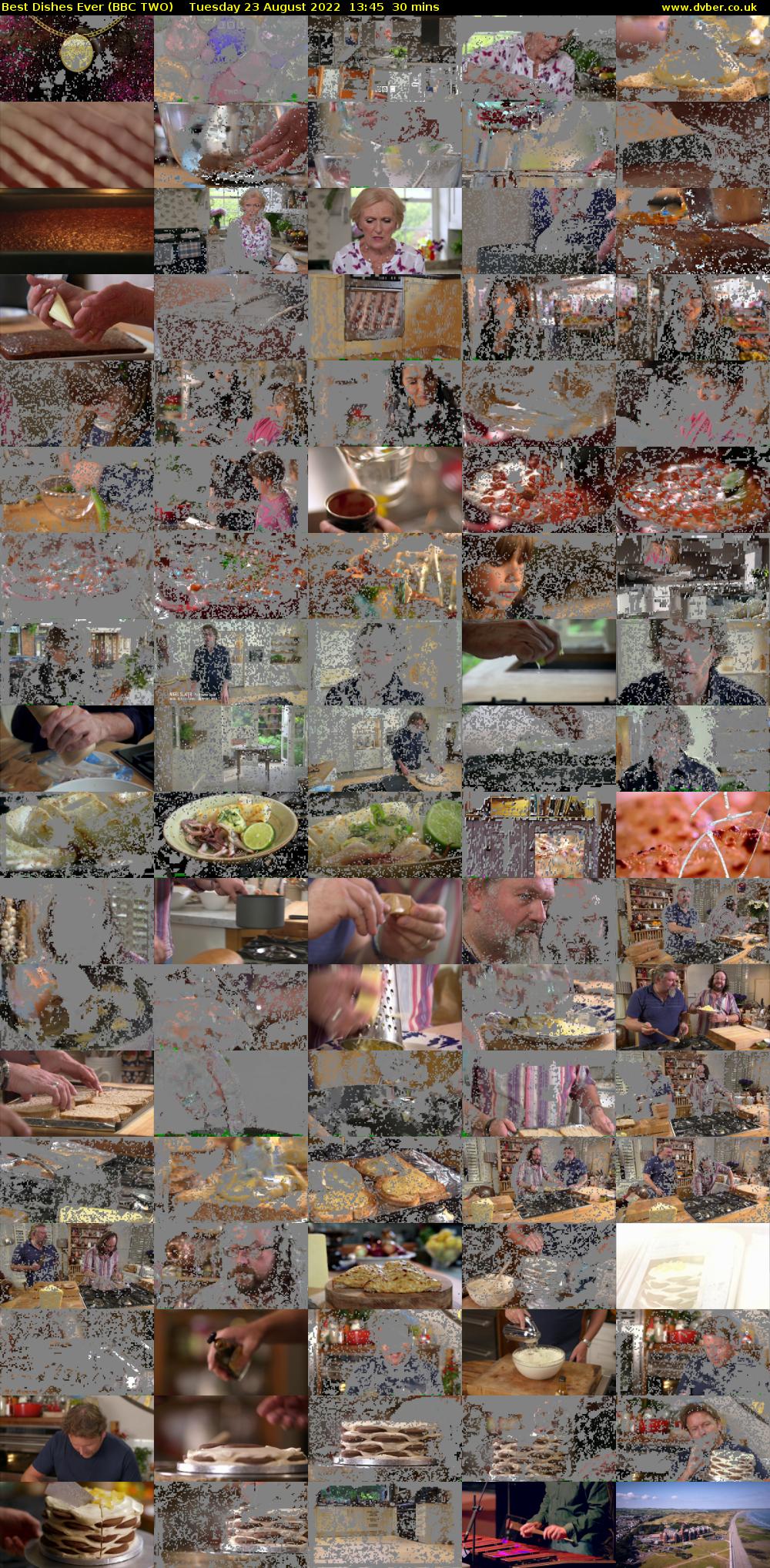 Best Dishes Ever (BBC TWO) Tuesday 23 August 2022 13:45 - 14:15