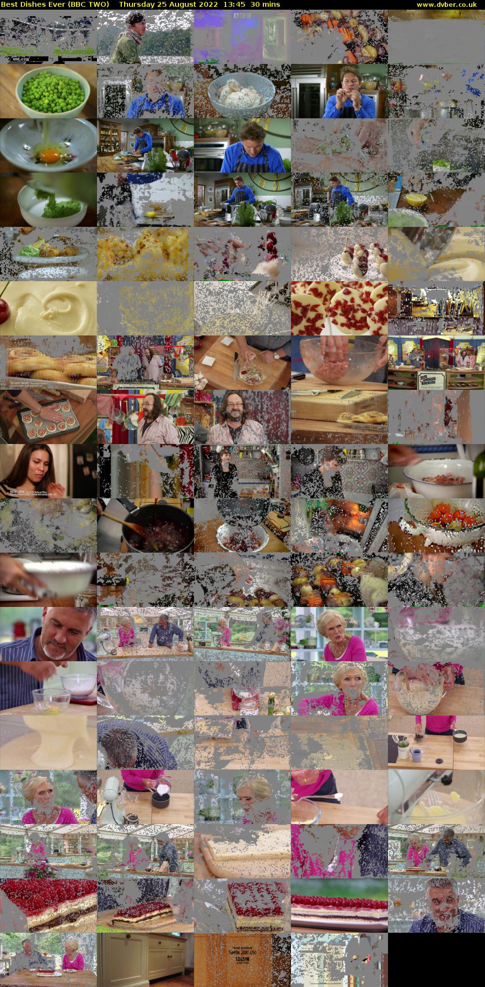 Best Dishes Ever (BBC TWO) Thursday 25 August 2022 13:45 - 14:15