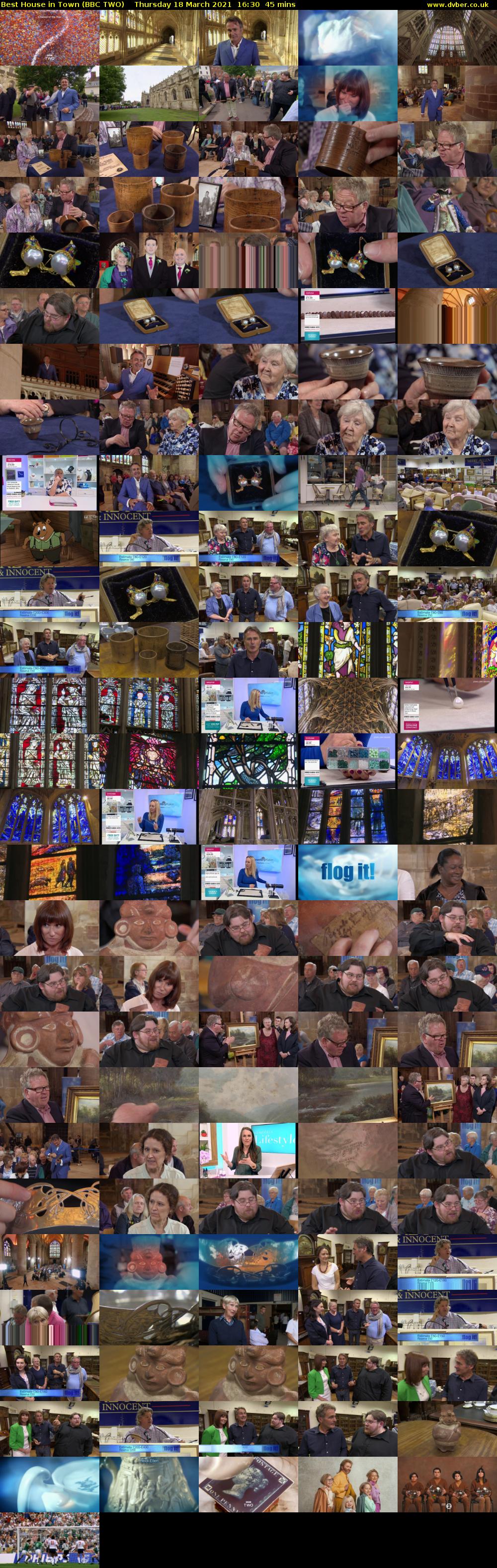 Best House in Town (BBC TWO) Thursday 18 March 2021 16:30 - 17:15