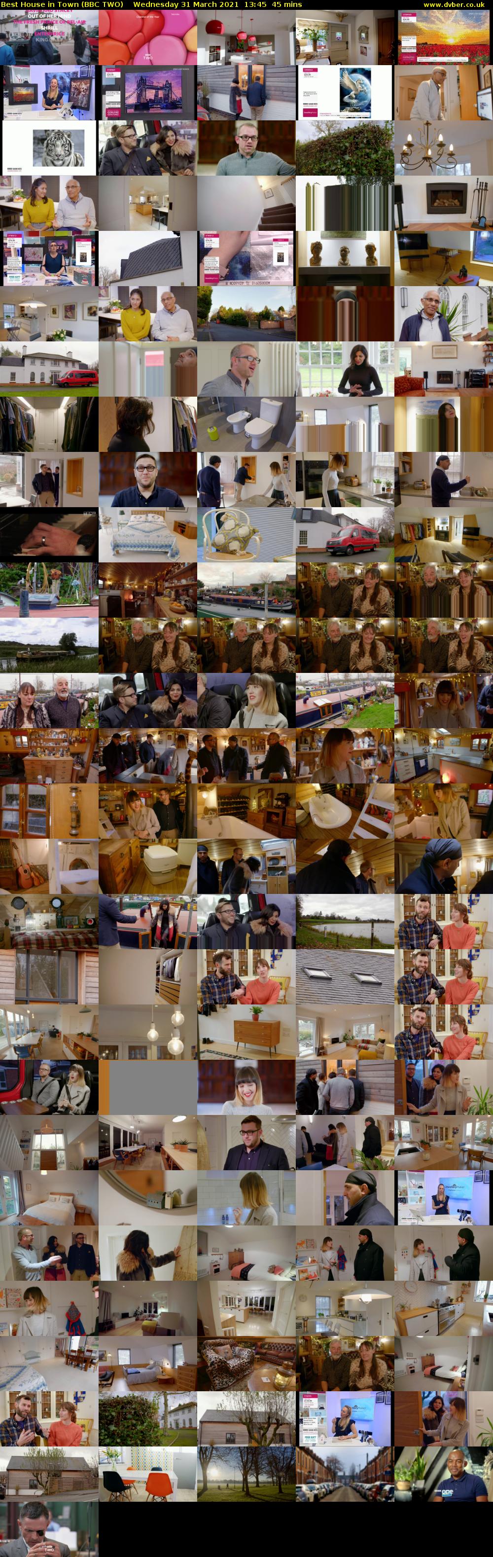 Best House in Town (BBC TWO) Wednesday 31 March 2021 13:45 - 14:30