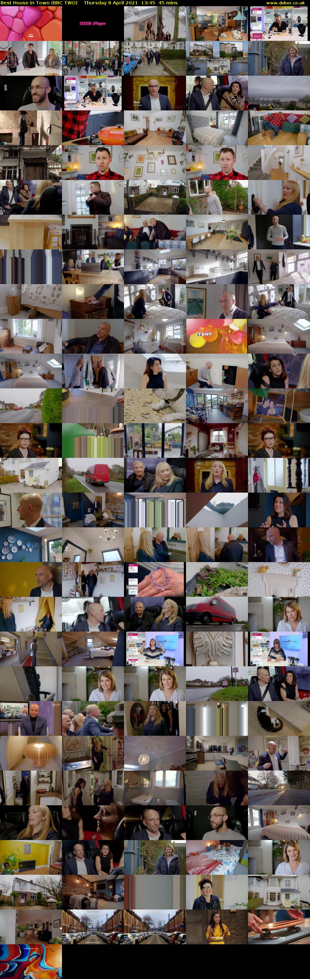 Best House in Town (BBC TWO) Thursday 8 April 2021 13:45 - 14:30