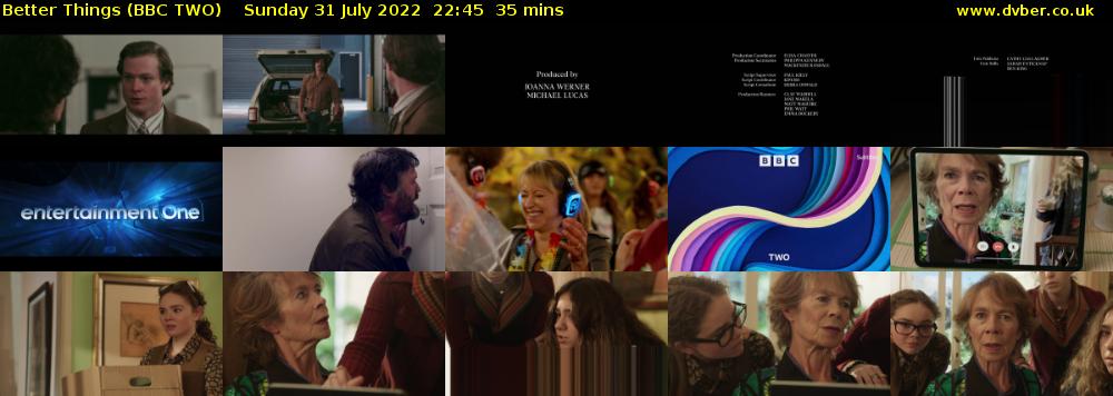 Better Things (BBC TWO) Sunday 31 July 2022 22:45 - 23:20