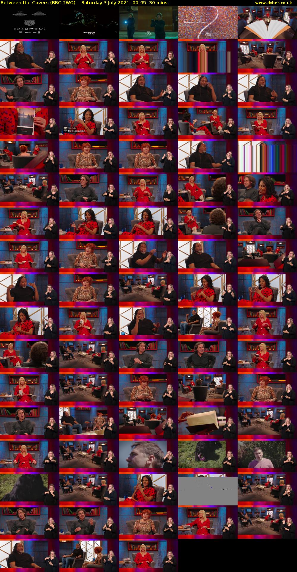 Between the Covers (BBC TWO) Saturday 3 July 2021 00:45 - 01:15