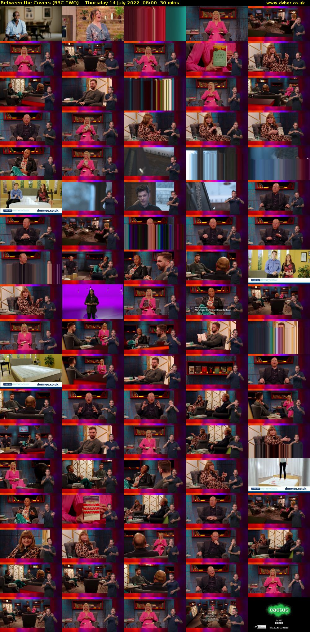 Between the Covers (BBC TWO) Thursday 14 July 2022 08:00 - 08:30