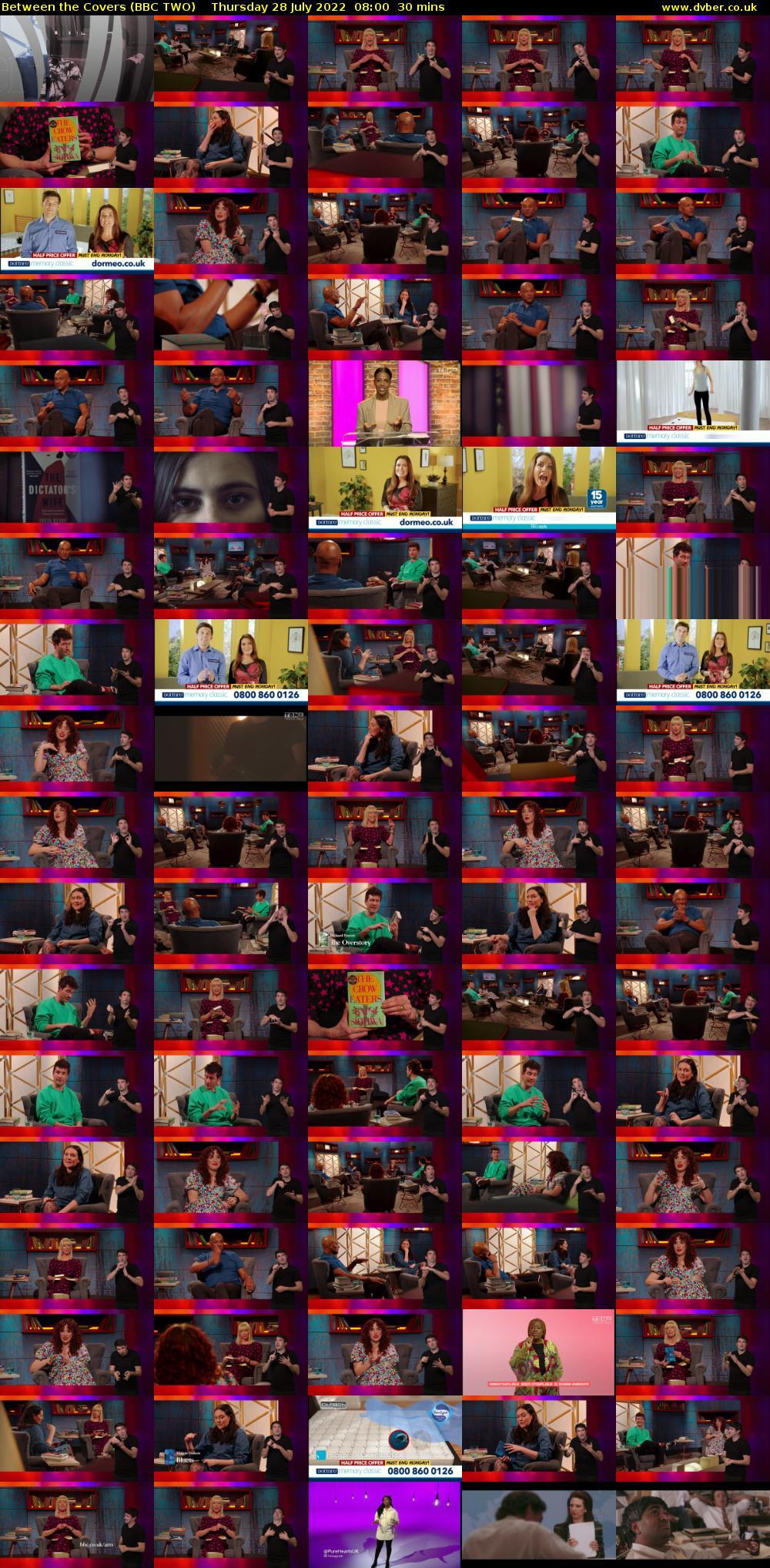 Between the Covers (BBC TWO) Thursday 28 July 2022 08:00 - 08:30