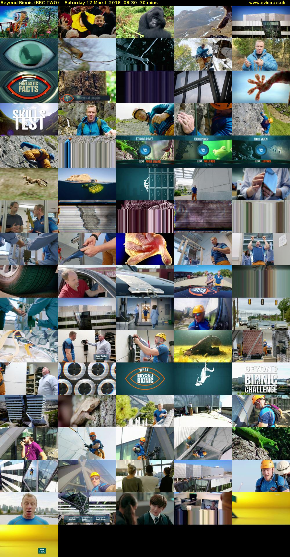 Beyond Bionic (BBC TWO) Saturday 17 March 2018 08:30 - 09:00