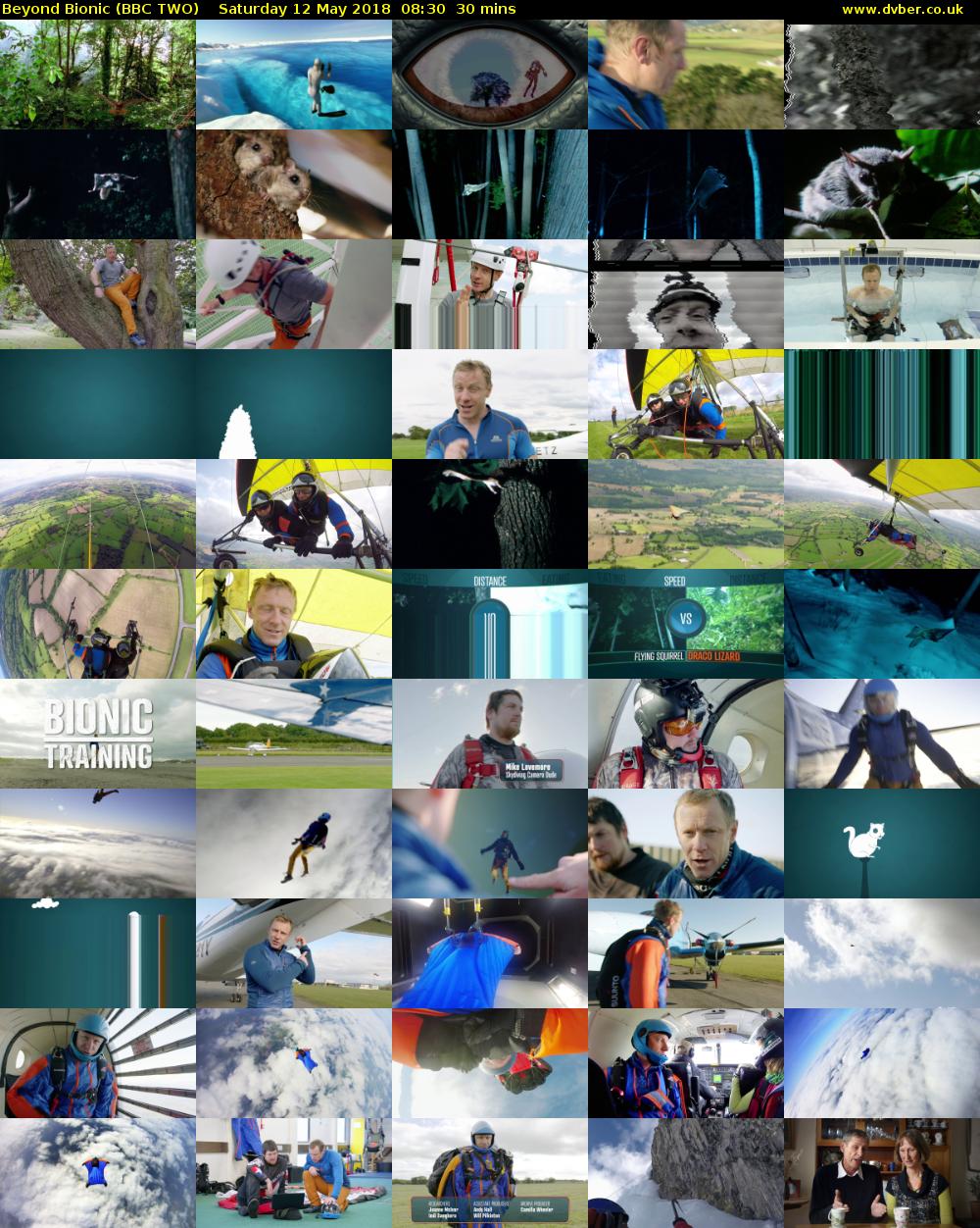 Beyond Bionic (BBC TWO) Saturday 12 May 2018 08:30 - 09:00