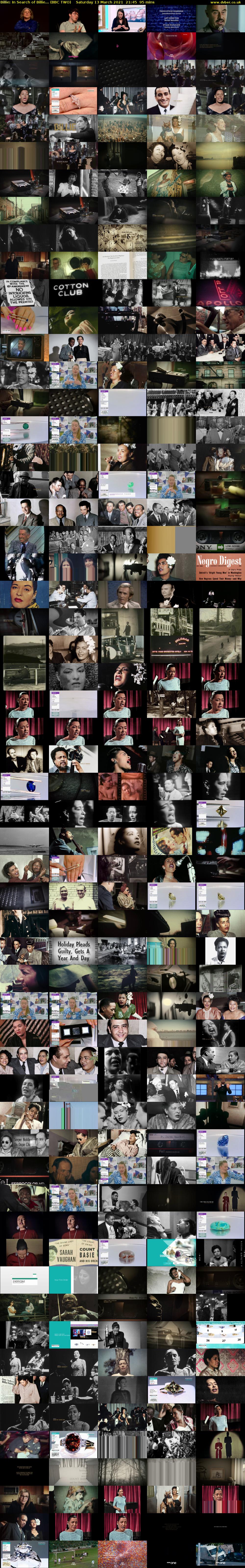 Billie: In Search of Billie... (BBC TWO) Saturday 13 March 2021 21:45 - 23:20