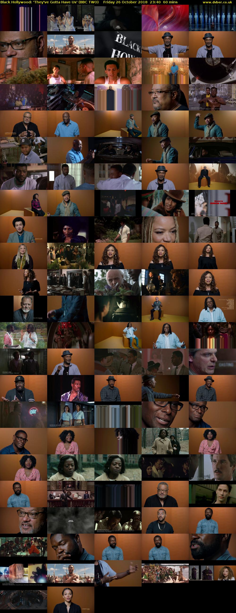 Black Hollywood: 'They've Gotta Have Us' (BBC TWO) Friday 26 October 2018 23:40 - 00:40