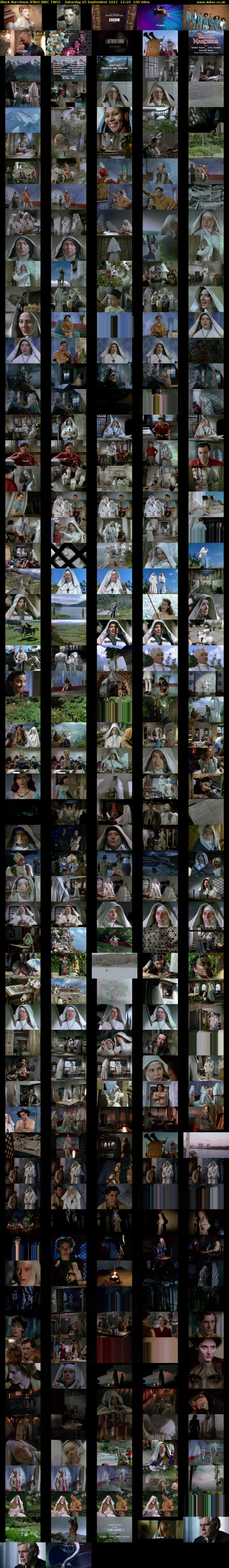 Black Narcissus (Film) (BBC TWO) Saturday 25 September 2021 12:20 - 14:00