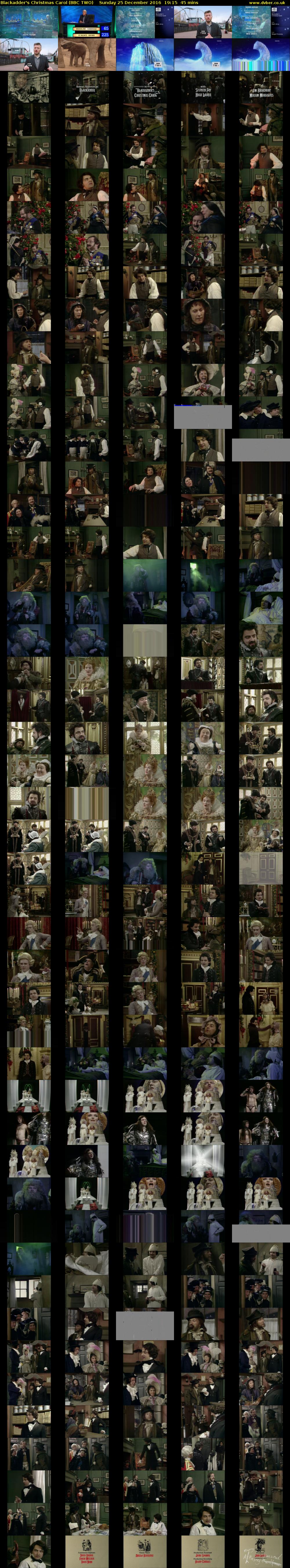 Blackadder's Christmas Carol (BBC TWO) Sunday 25 December 2016 19:15 - 20:00