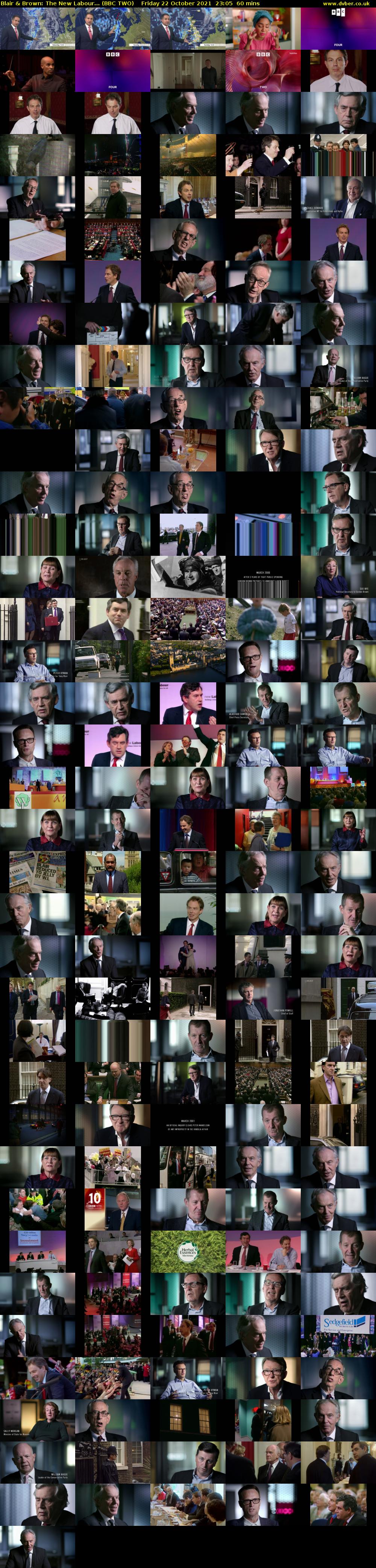 Blair & Brown: The New Labour... (BBC TWO) Friday 22 October 2021 23:05 - 00:05