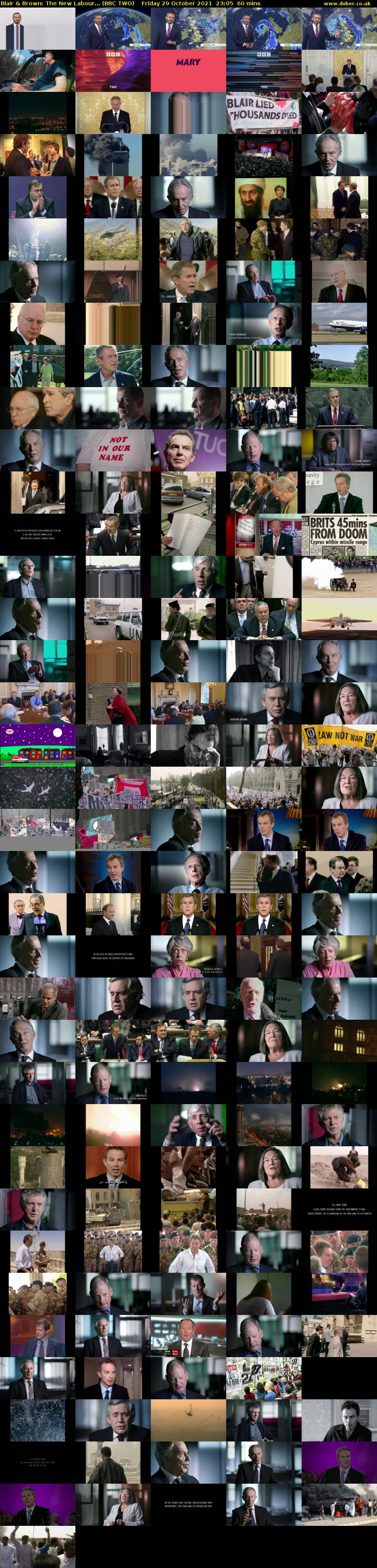 Blair & Brown: The New Labour... (BBC TWO) Friday 29 October 2021 23:05 - 00:05