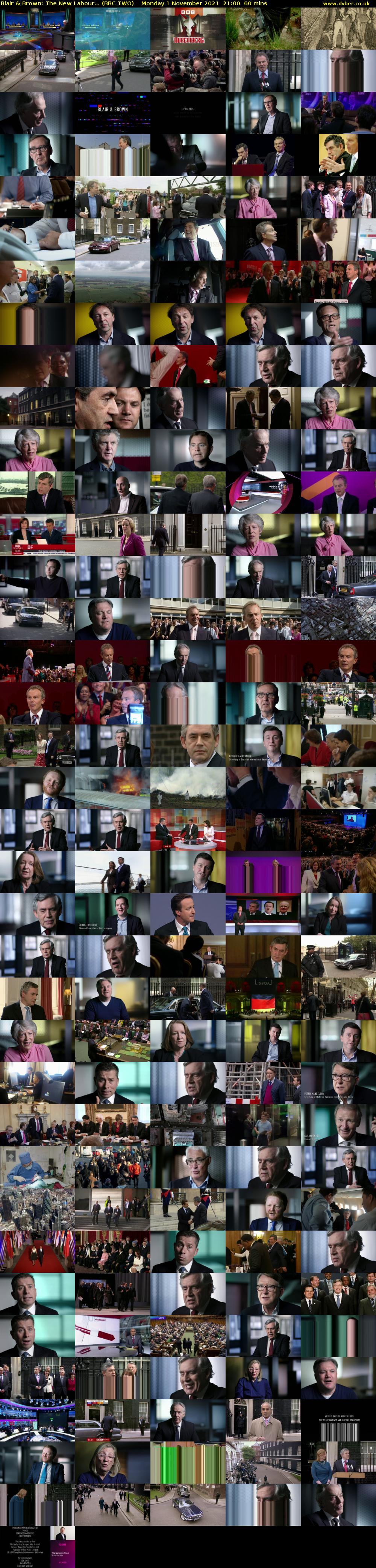 Blair & Brown: The New Labour... (BBC TWO) Monday 1 November 2021 21:00 - 22:00