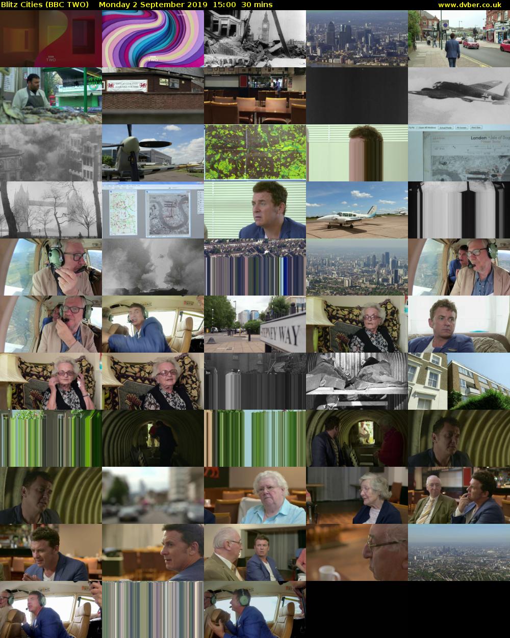 Blitz Cities (BBC TWO) Monday 2 September 2019 15:00 - 15:30