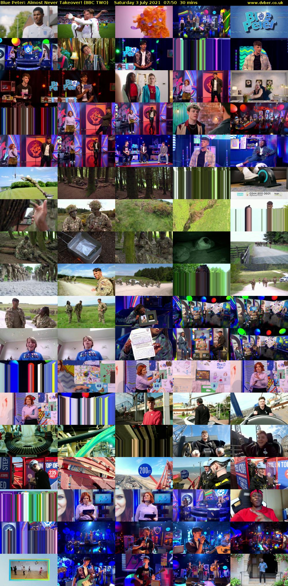 Blue Peter: Almost Never Takeover! (BBC TWO) Saturday 3 July 2021 07:50 - 08:20