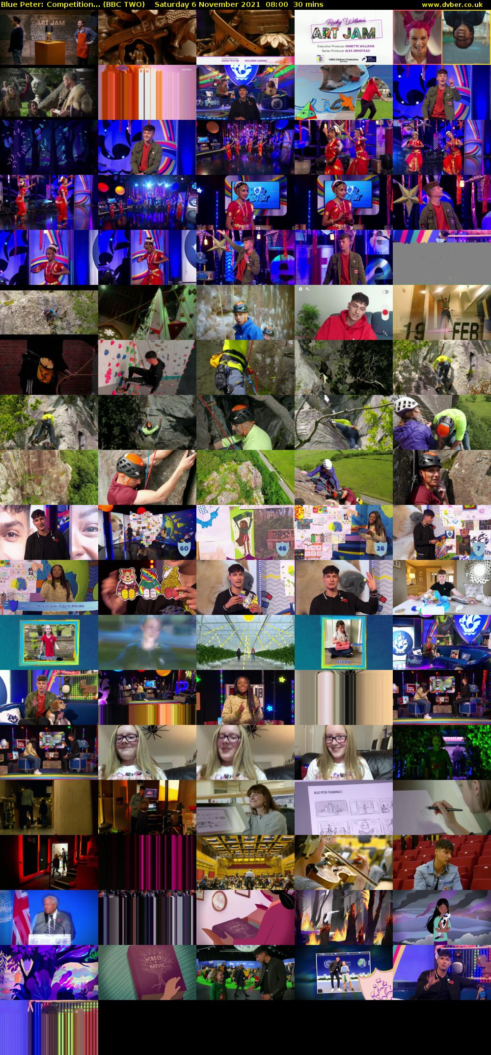 Blue Peter: Competition... (BBC TWO) Saturday 6 November 2021 08:00 - 08:30