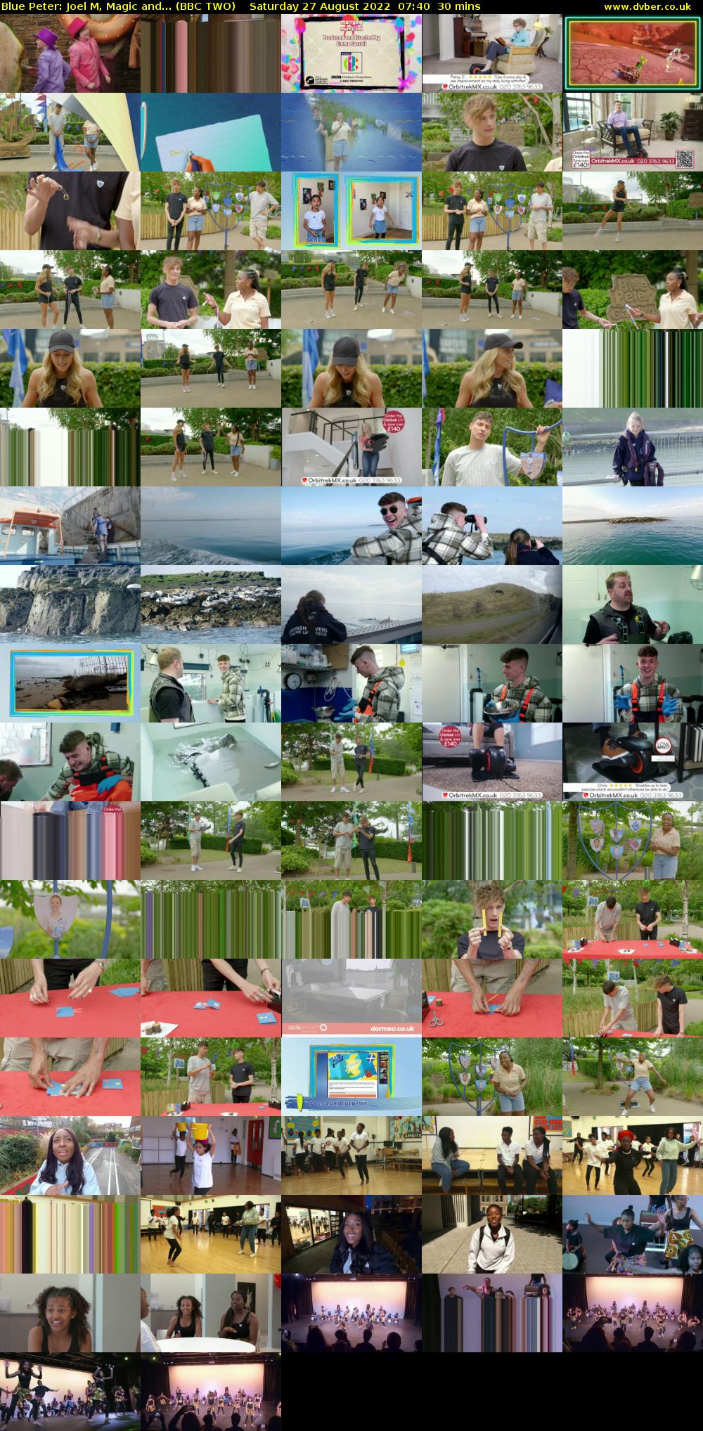 Blue Peter: Joel M, Magic and... (BBC TWO) Saturday 27 August 2022 07:40 - 08:10