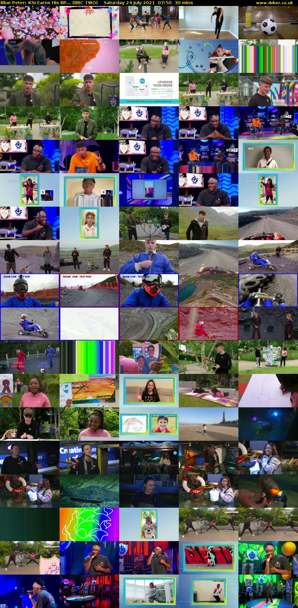 Blue Peter: KSI Earns His BP... (BBC TWO) Saturday 24 July 2021 07:50 - 08:20
