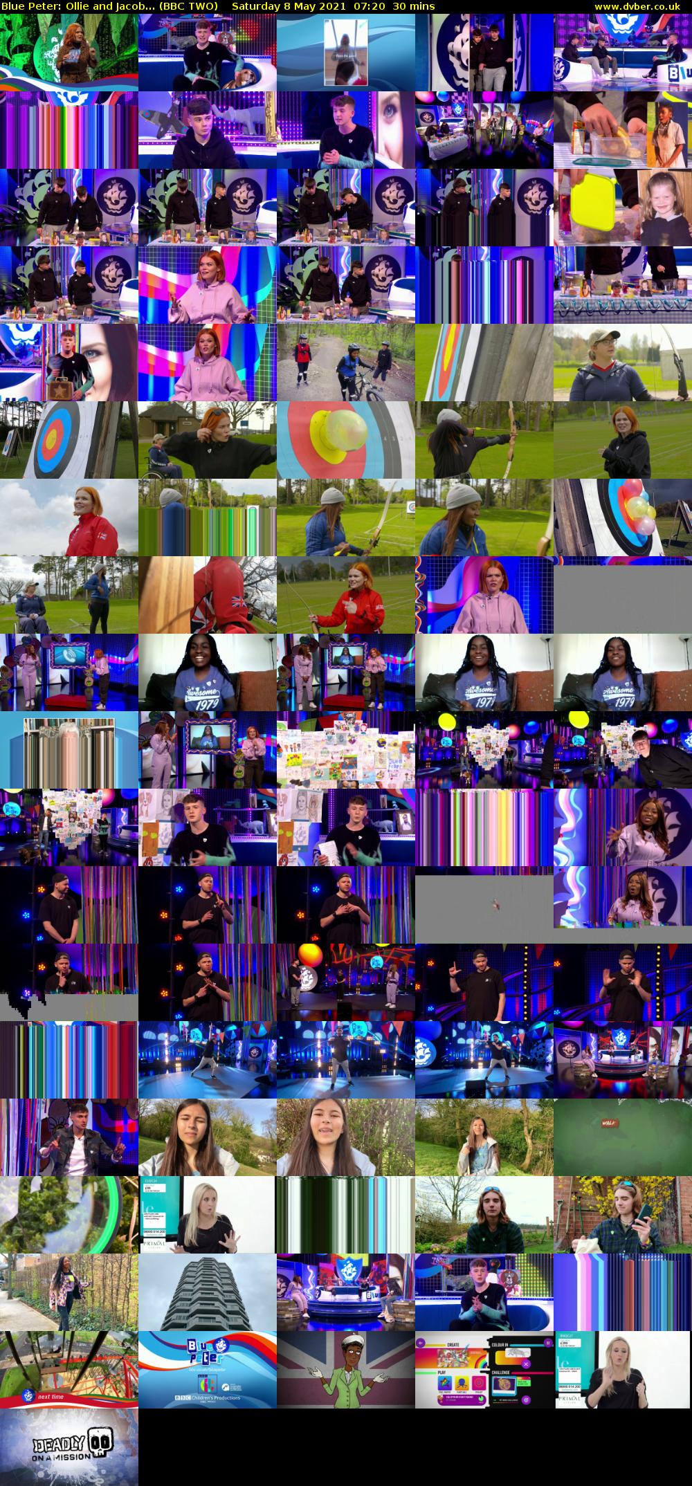 Blue Peter: Ollie and Jacob... (BBC TWO) Saturday 8 May 2021 07:20 - 07:50