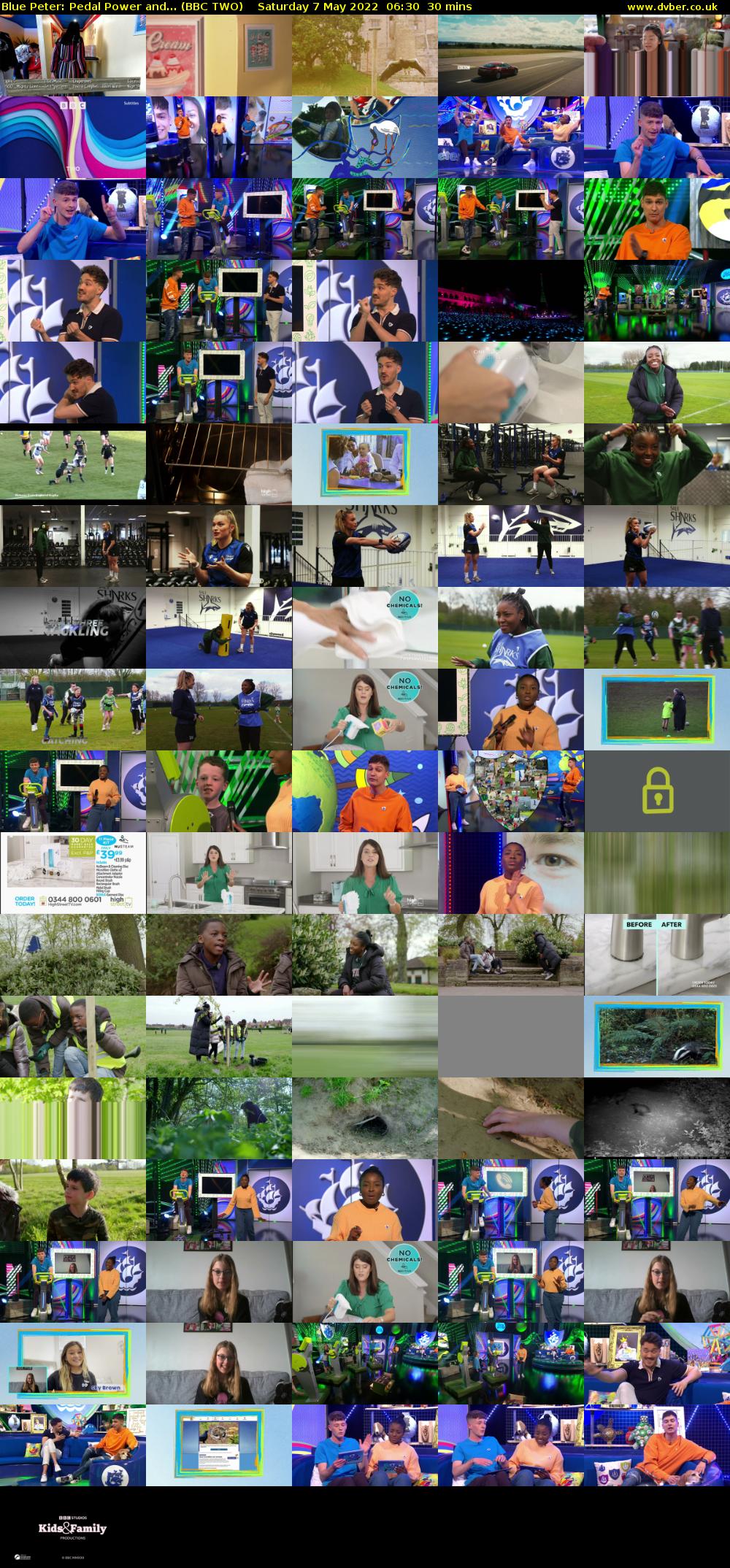 Blue Peter: Pedal Power and... (BBC TWO) Saturday 7 May 2022 06:30 - 07:00