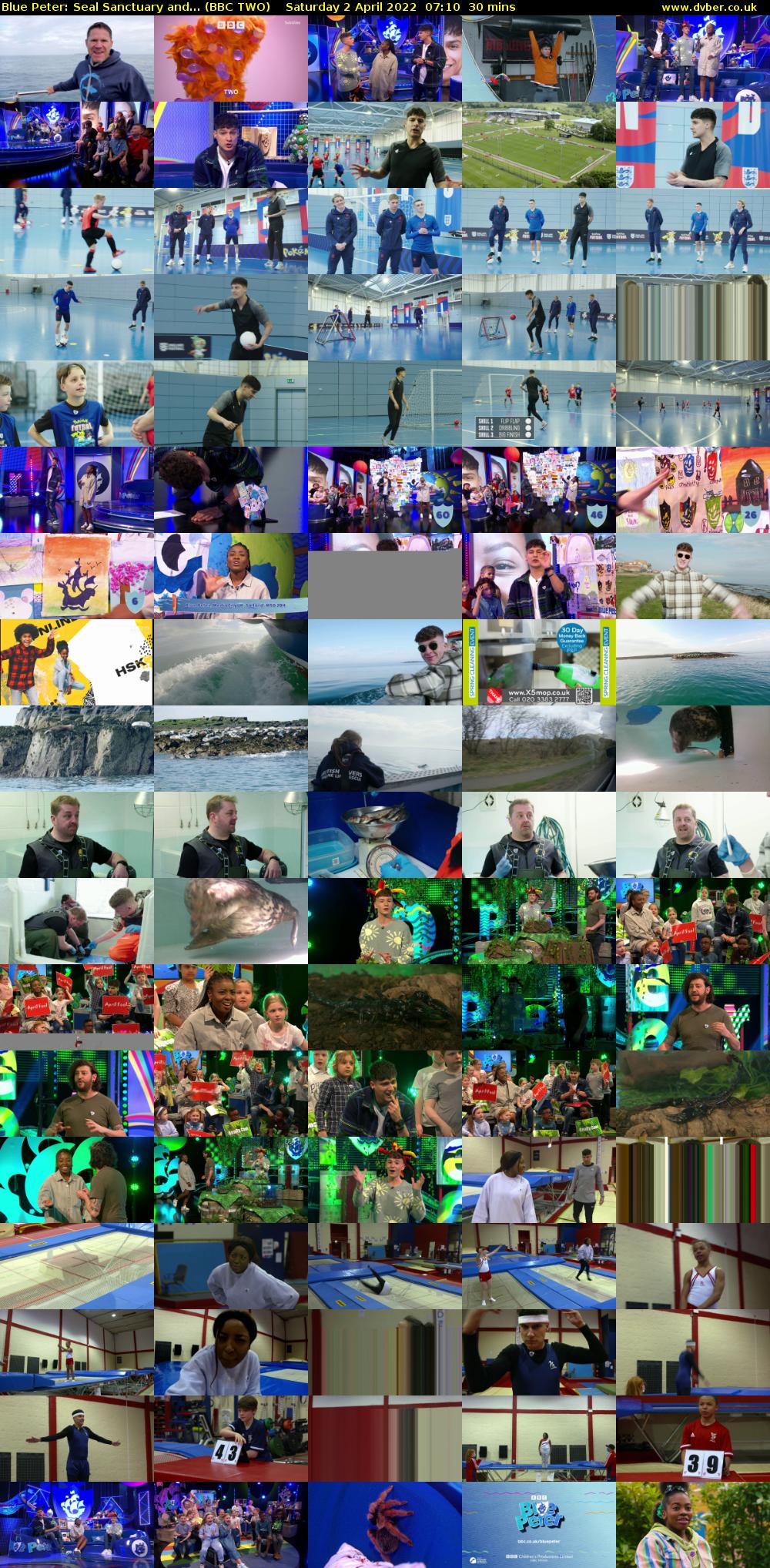 Blue Peter: Seal Sanctuary and... (BBC TWO) Saturday 2 April 2022 07:10 - 07:40