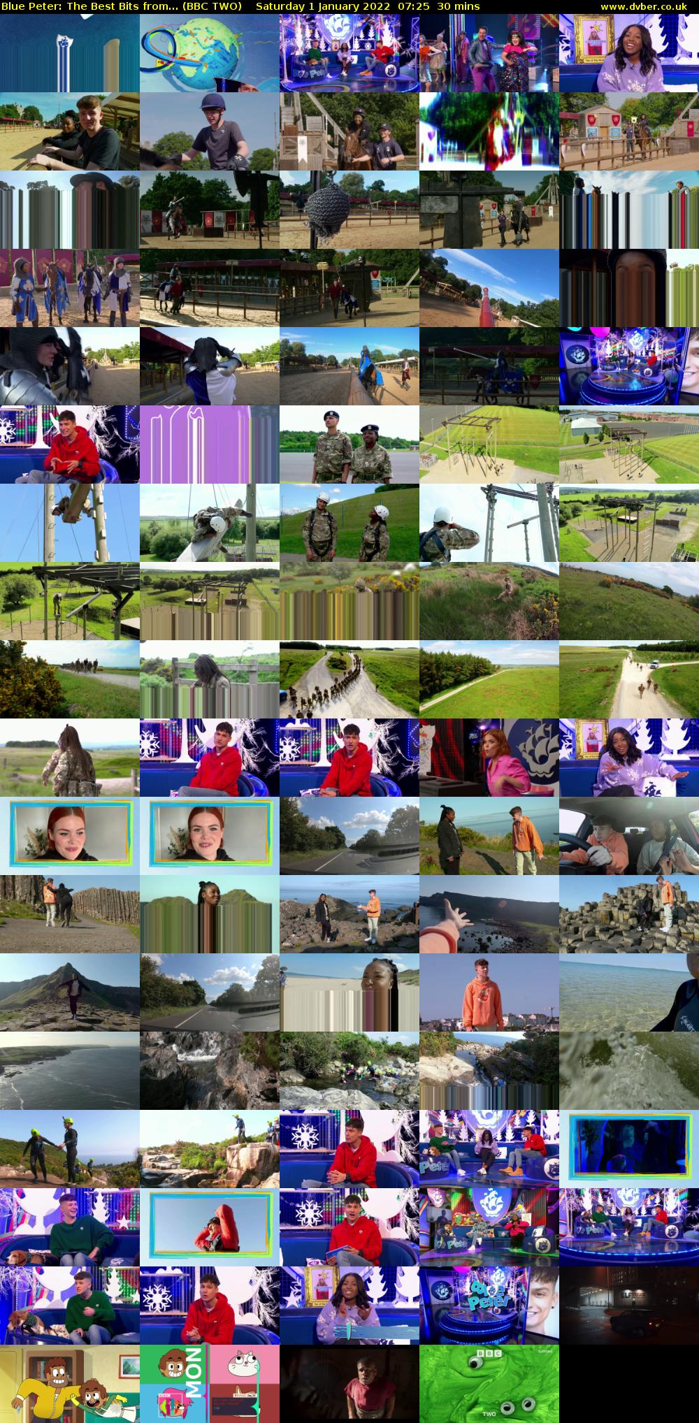 Blue Peter: The Best Bits from... (BBC TWO) Saturday 1 January 2022 07:25 - 07:55