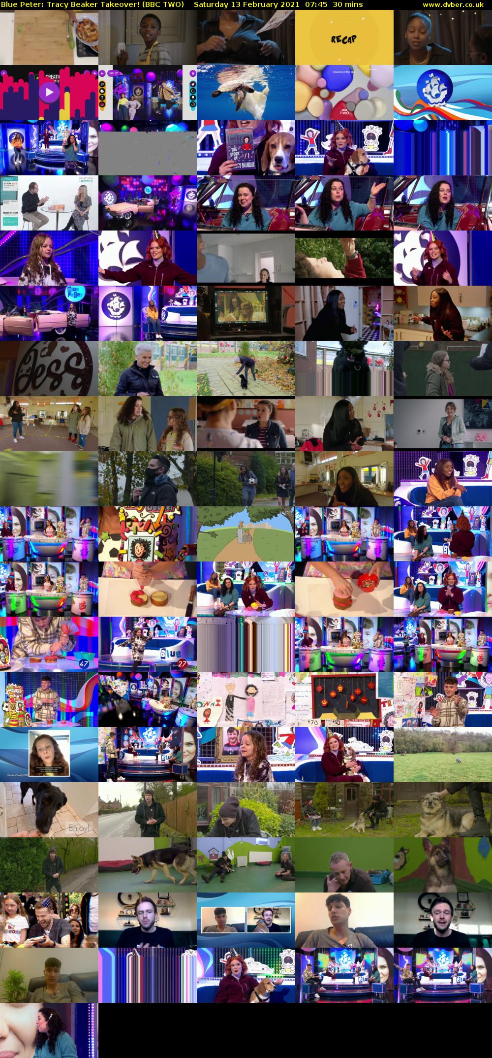 Blue Peter: Tracy Beaker Takeover! (BBC TWO) Saturday 13 February 2021 07:45 - 08:15