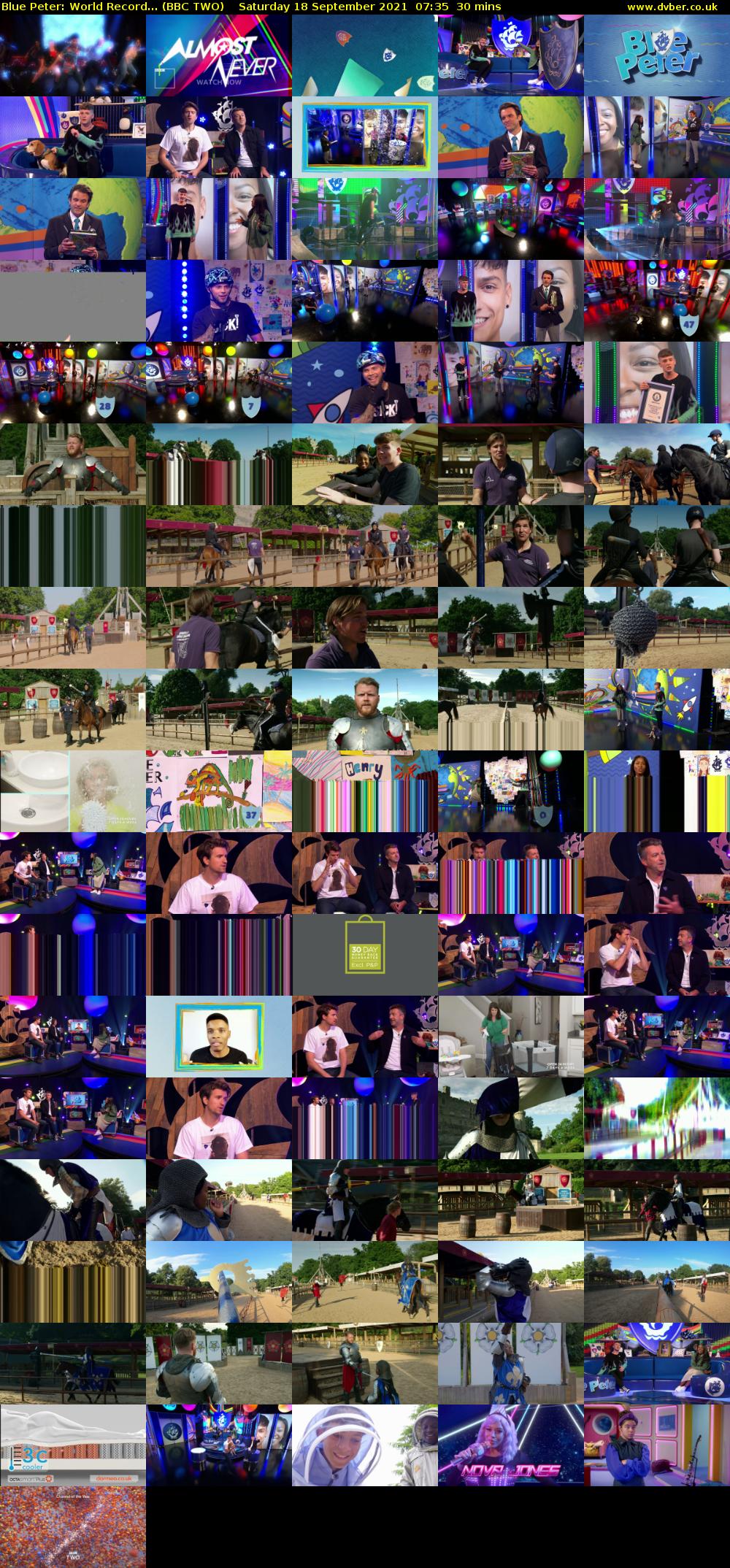 Blue Peter: World Record... (BBC TWO) Saturday 18 September 2021 07:35 - 08:05