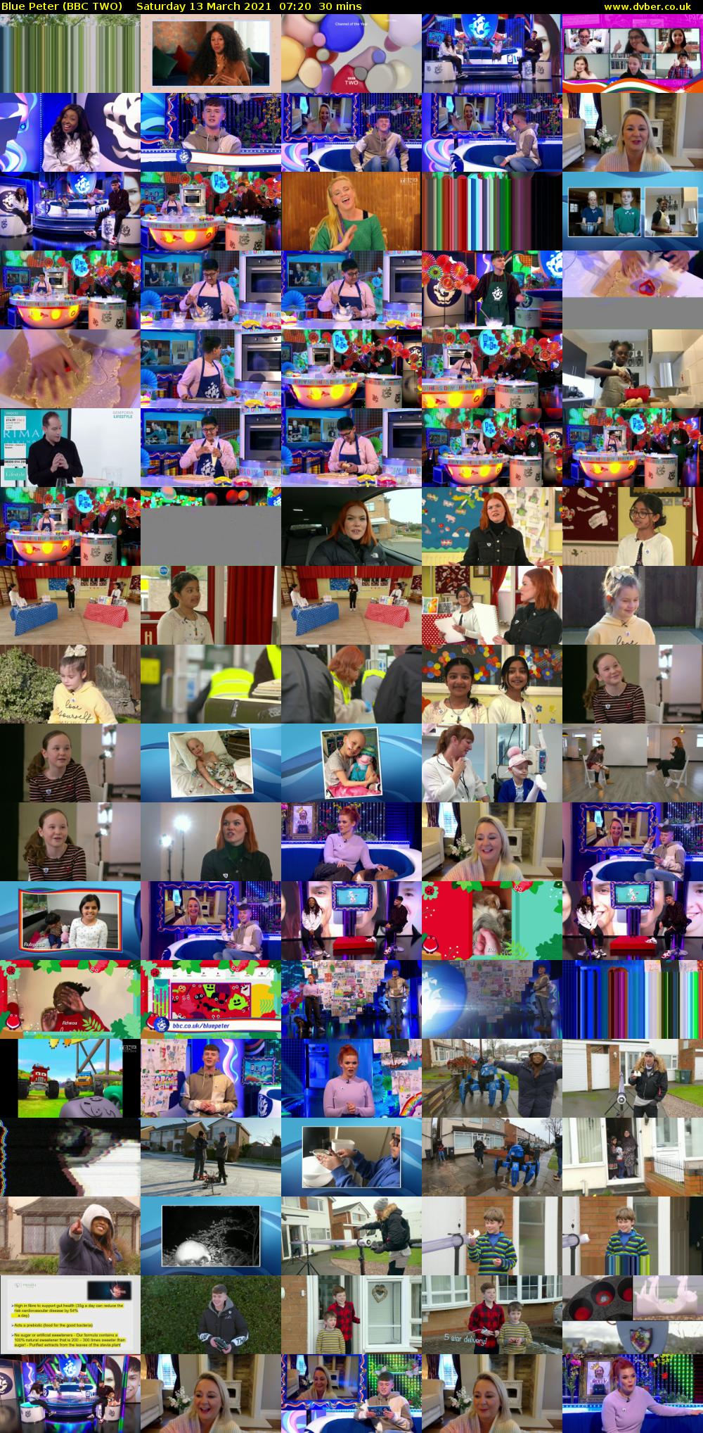 Blue Peter (BBC TWO) Saturday 13 March 2021 07:20 - 07:50