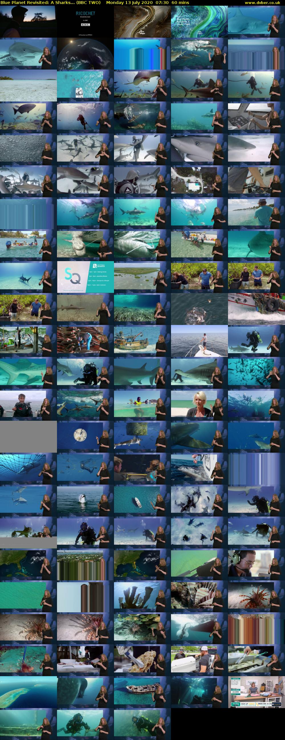 Blue Planet Revisited: A Sharks... (BBC TWO) Monday 13 July 2020 07:30 - 08:30