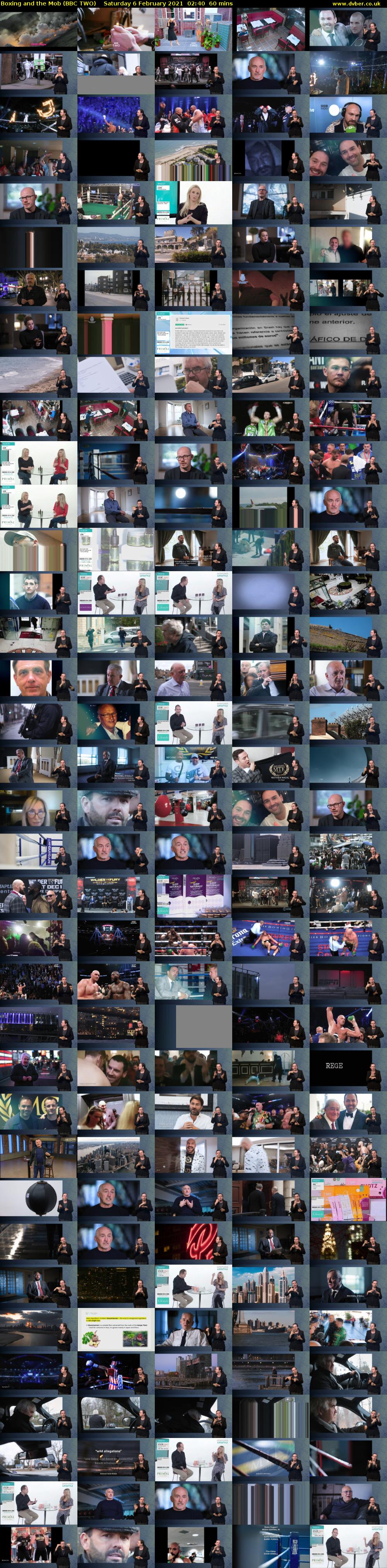 Boxing and the Mob (BBC TWO) Saturday 6 February 2021 02:40 - 03:40