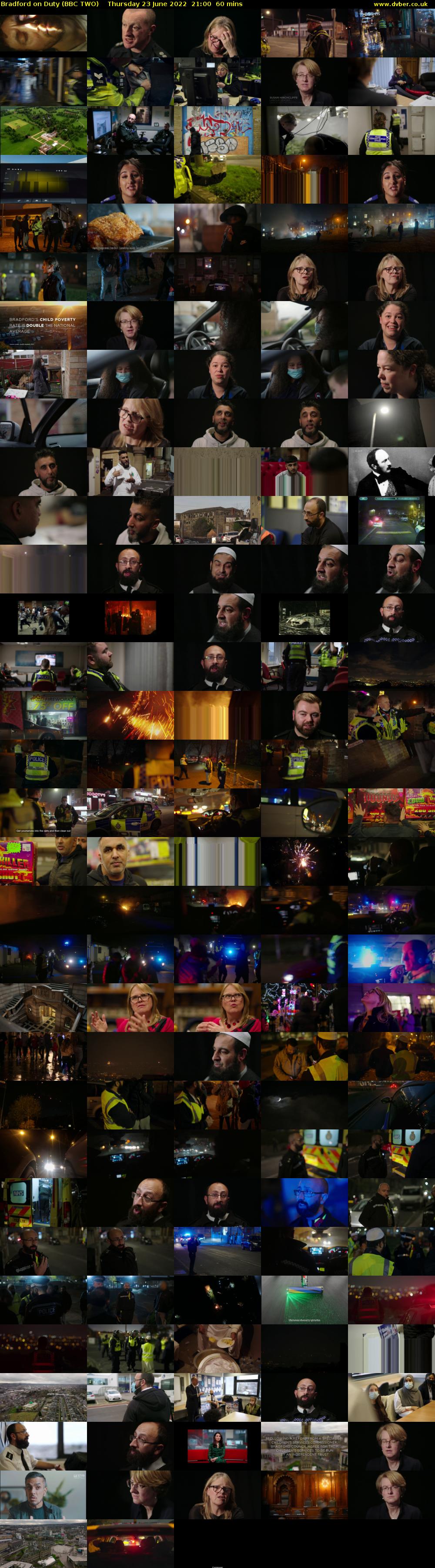 Bradford on Duty (BBC TWO) Thursday 23 June 2022 21:00 - 22:00