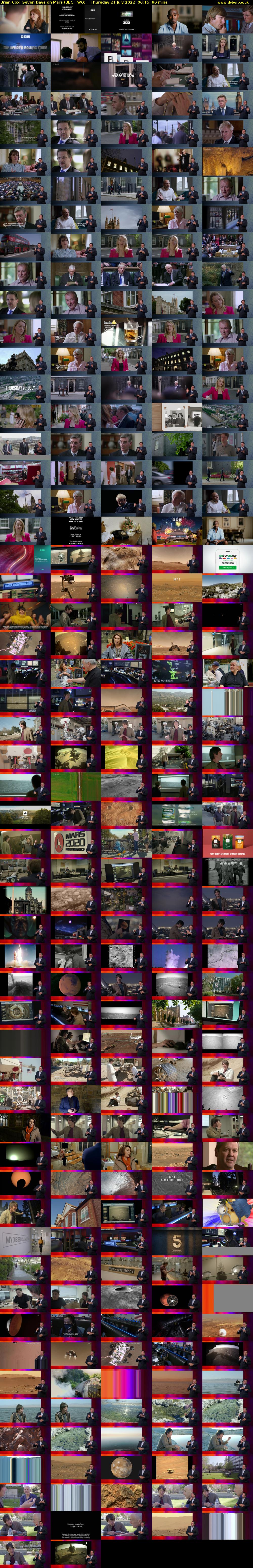Brian Cox: Seven Days on Mars (BBC TWO) Thursday 21 July 2022 00:15 - 01:45