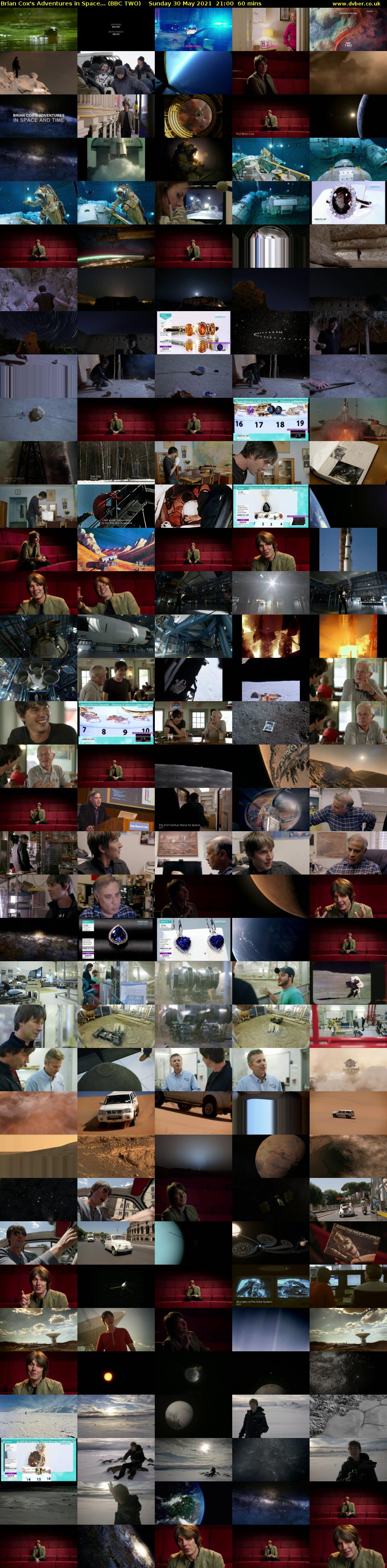 Brian Cox's Adventures in Space... (BBC TWO) Sunday 30 May 2021 21:00 - 22:00
