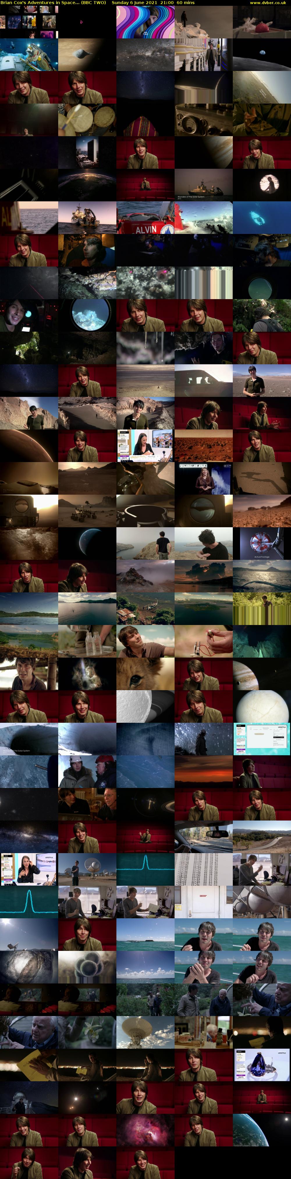 Brian Cox's Adventures in Space... (BBC TWO) Sunday 6 June 2021 21:00 - 22:00
